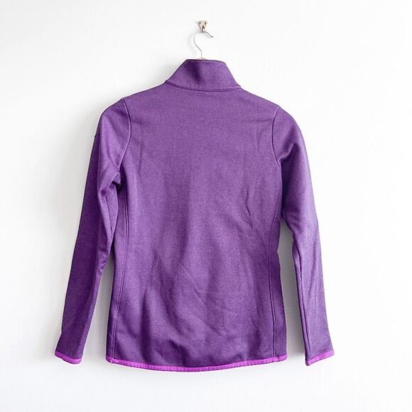 Nike Golf Therma Fit Womens Performance Jacket 1/4 Zip Purple Small - Picture 2 of 8